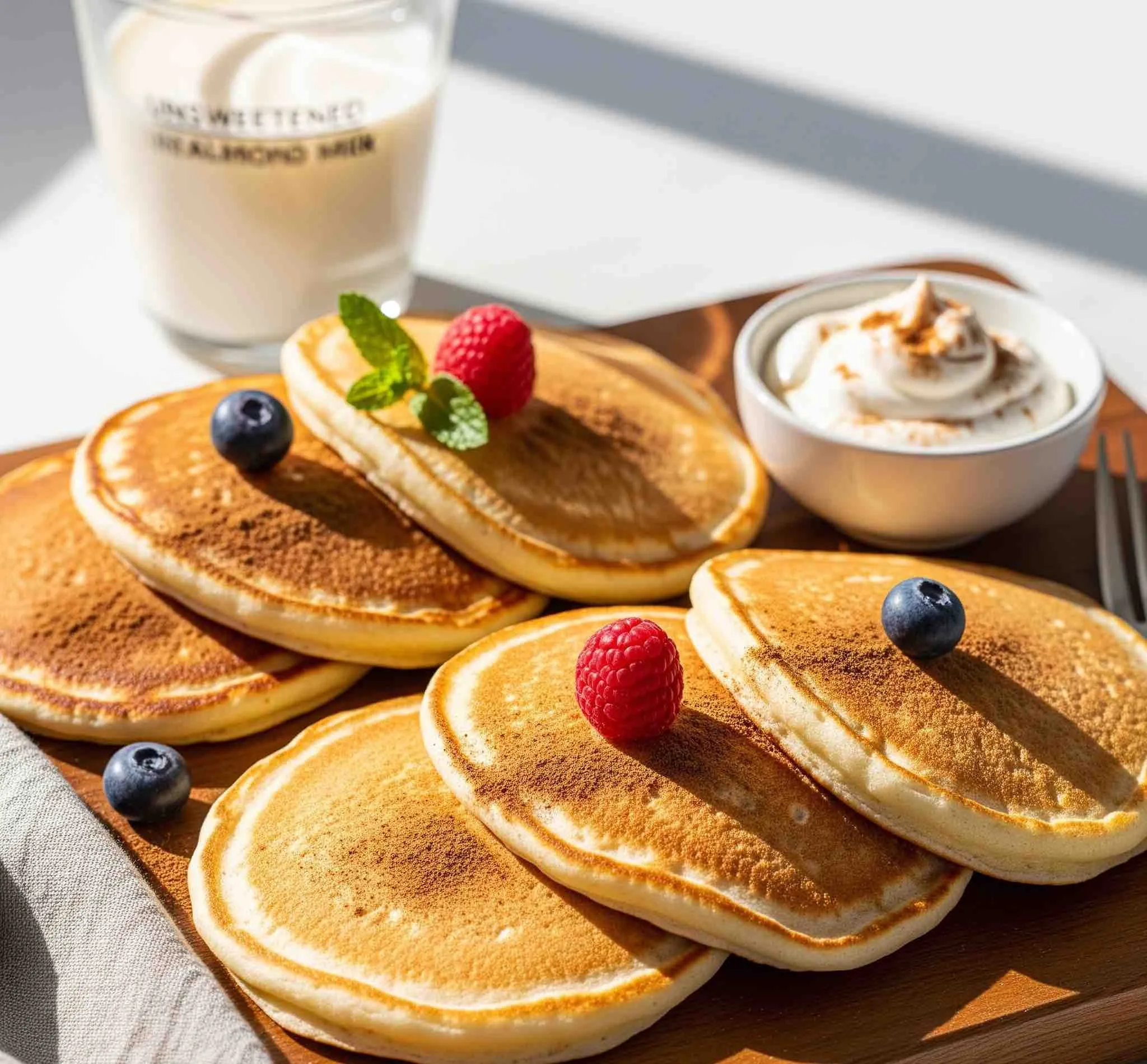 Keto Classic Vanilla Protein Pancakes