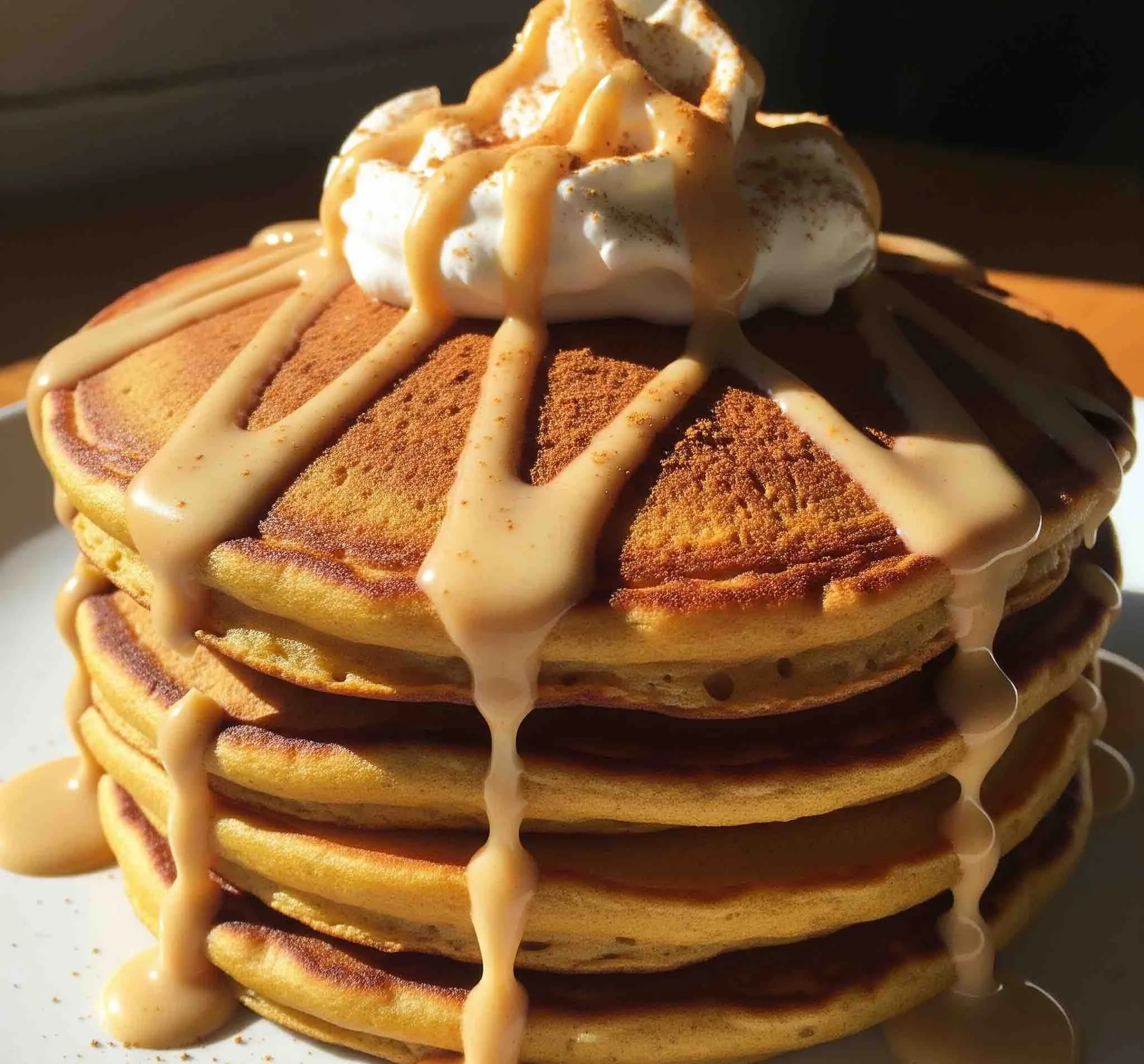Pumpkin Spice Latte Pancakes