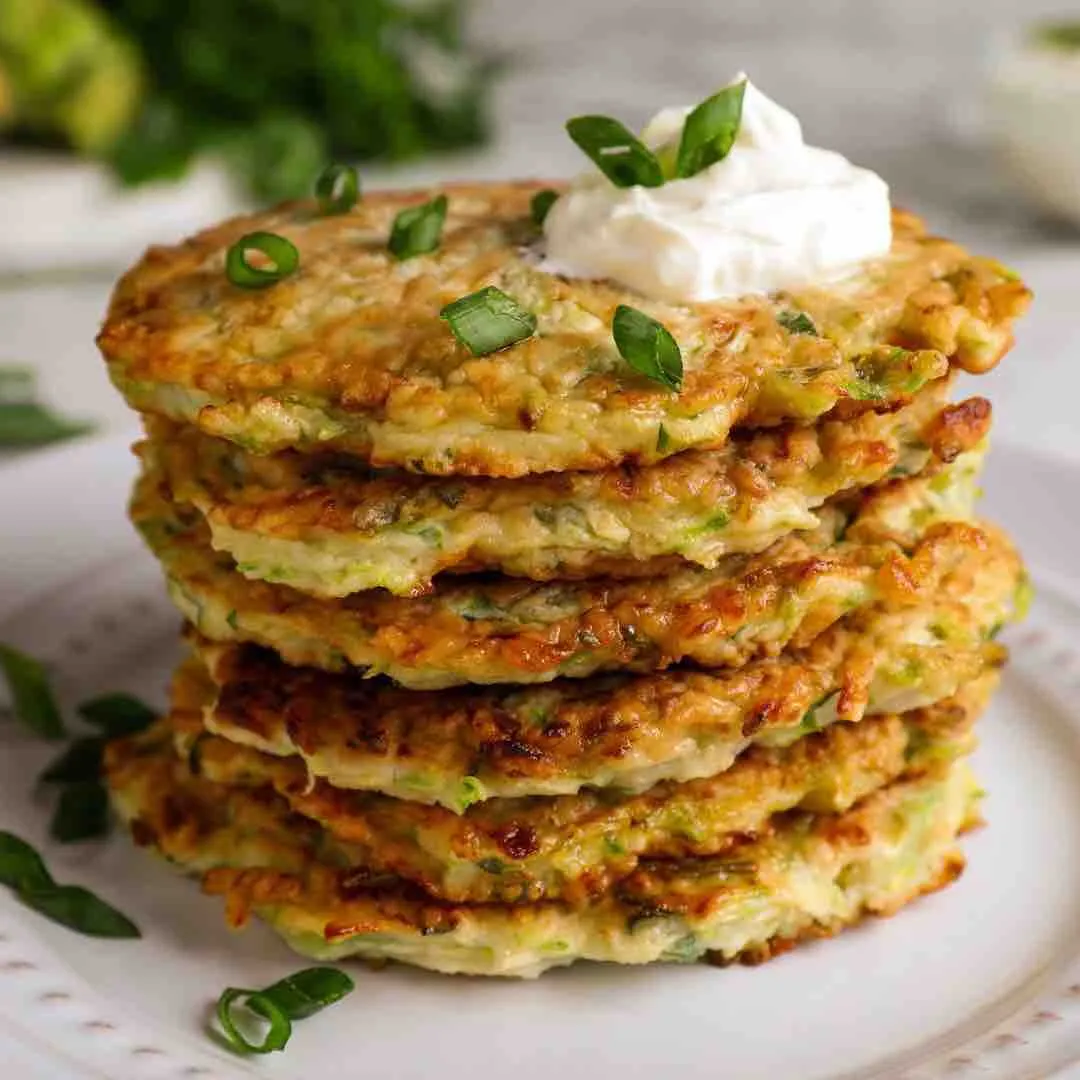 Zucchini Keto Pancakes