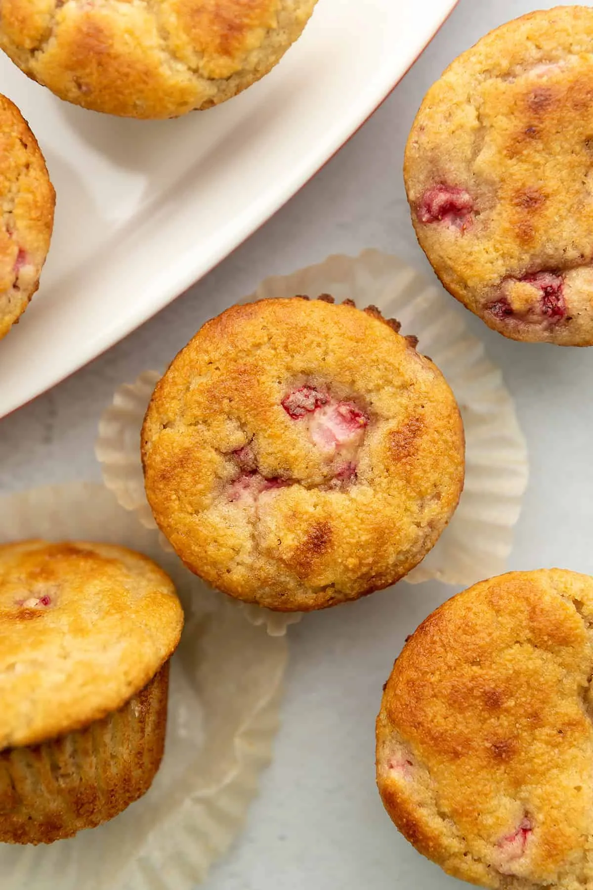 Keto Strawberry muffins