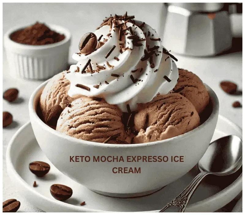 KETO MOCHA EXPRESSO ICE CREAM