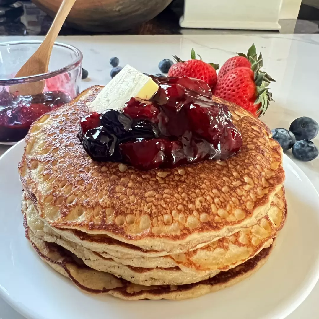 Keto Almond Flour Pancakes