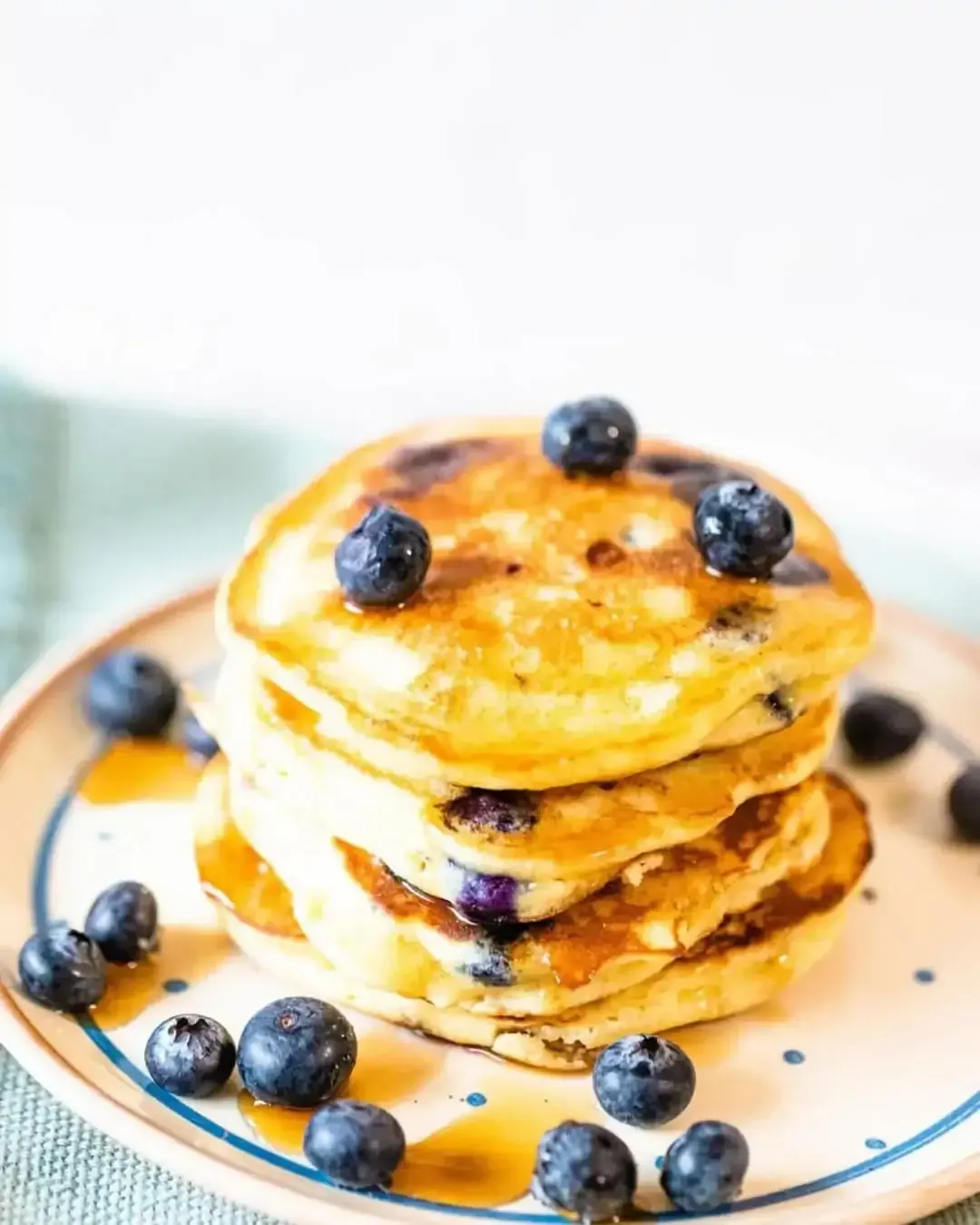Keto Blueberry pancakes