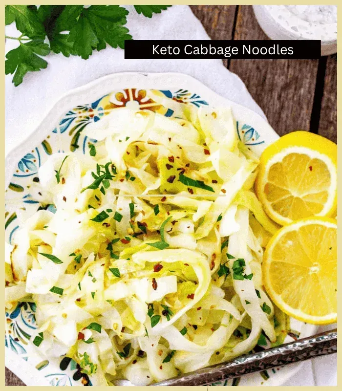 Keto Cabbage Noodles