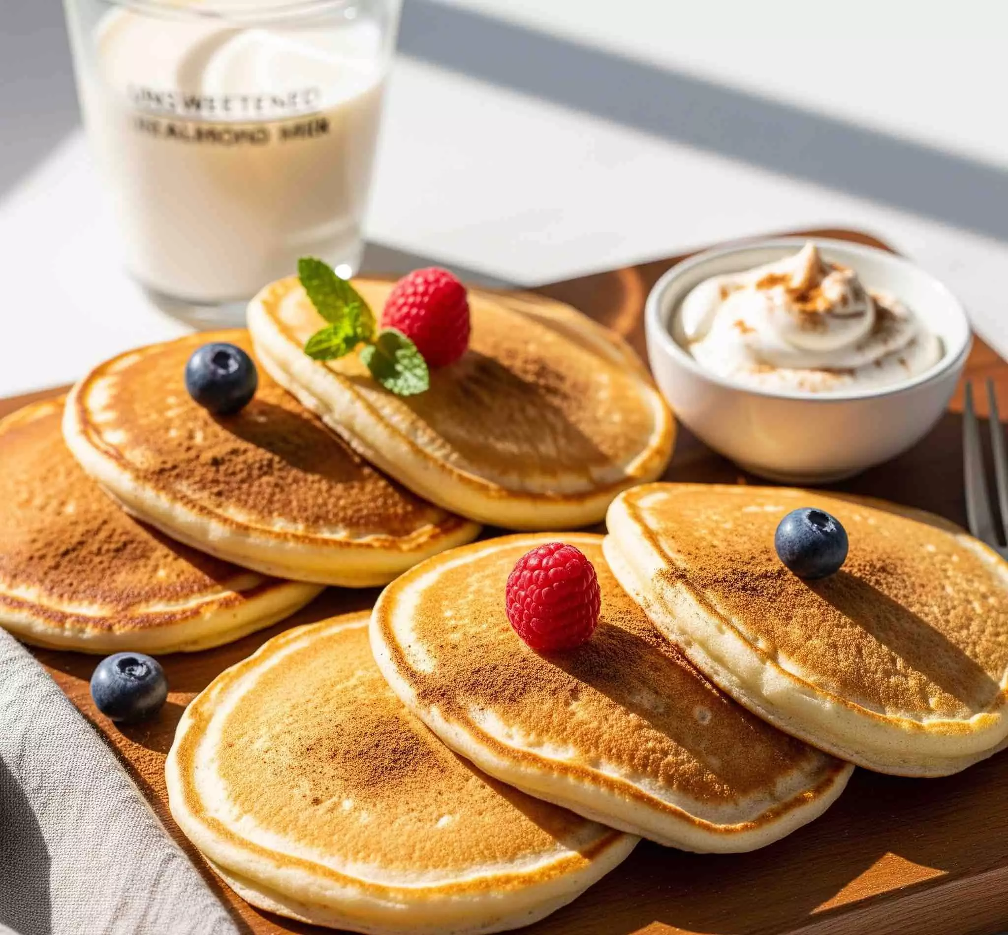 Keto Classic Vanilla Protein Pancakes