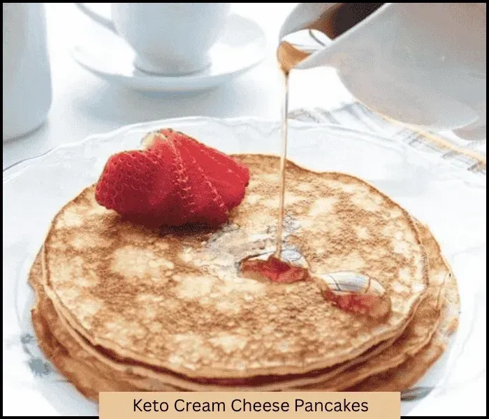 Keto Cream Cheese Pancakes