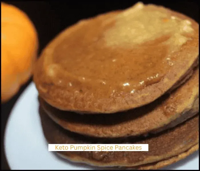 Keto Pumpkin Spice Pancakes