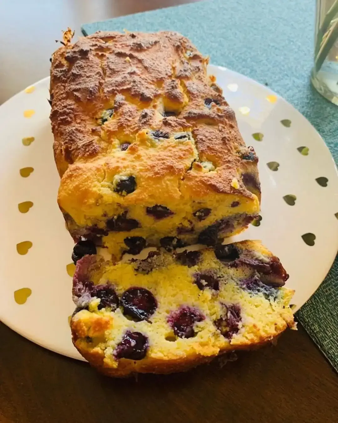 Keto Blueberry Bread
