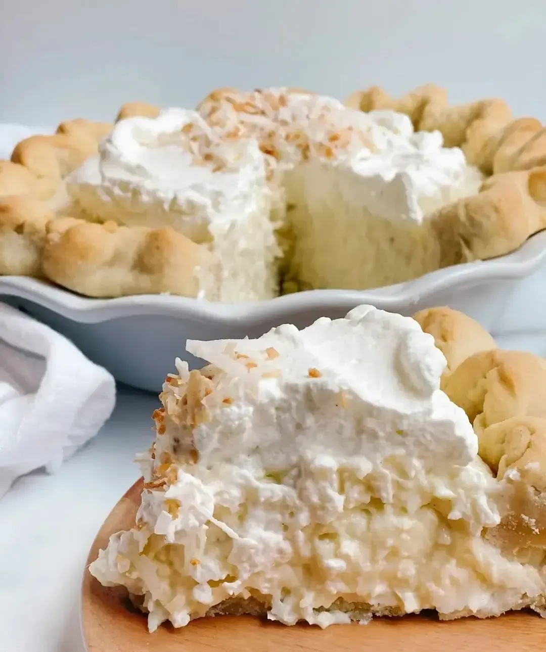 Keto Coconut Cream Pie