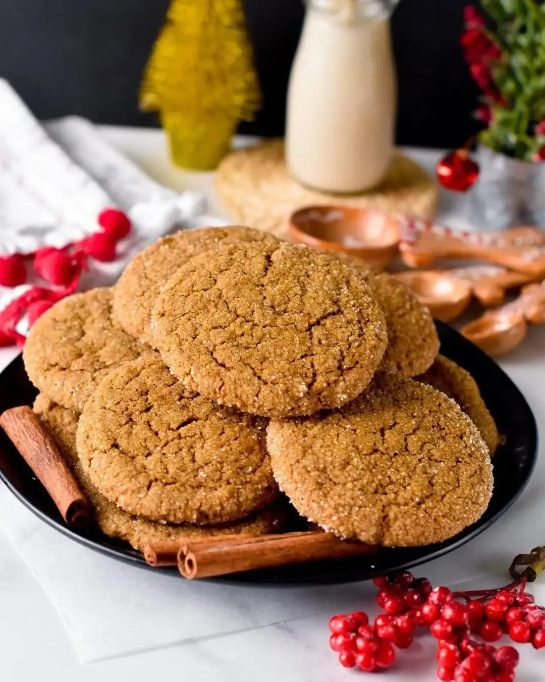 Keto Ginger Snap Cookies