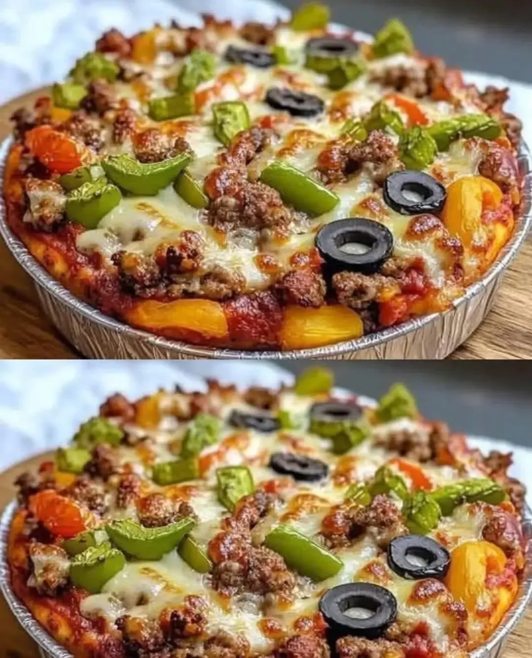 keto crustless pizza