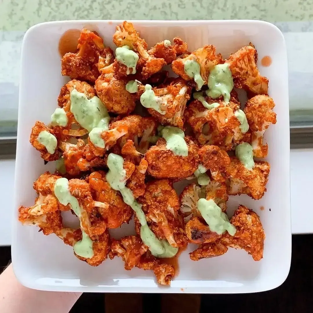 Buffalo Cauliflower Bites