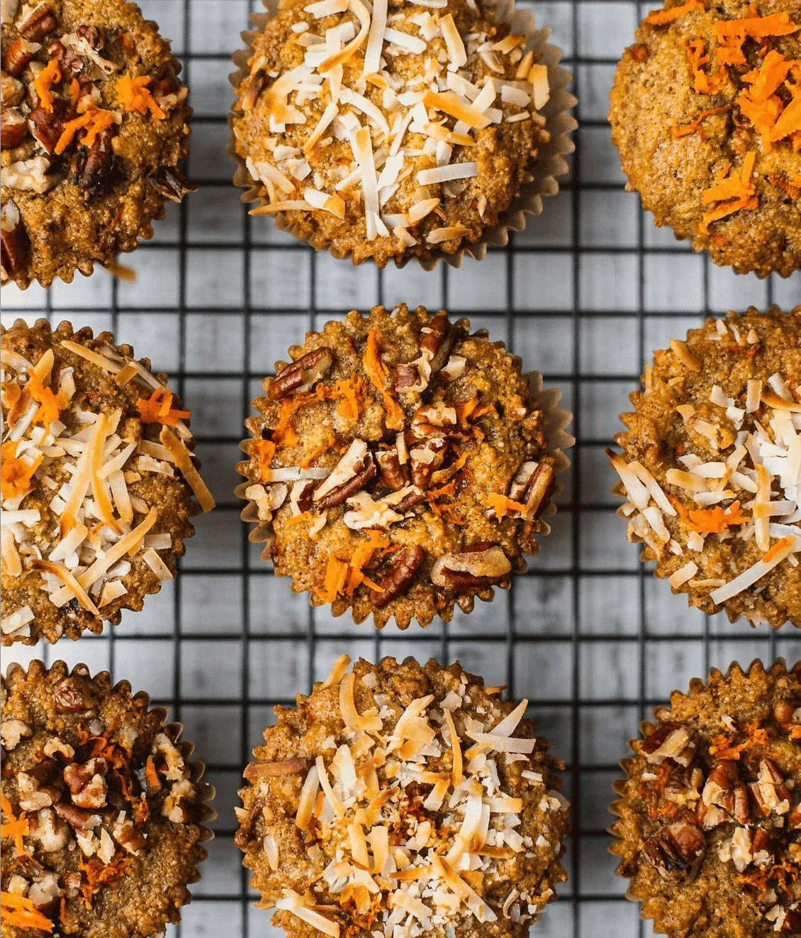 Keto Carrot Cake Muffins