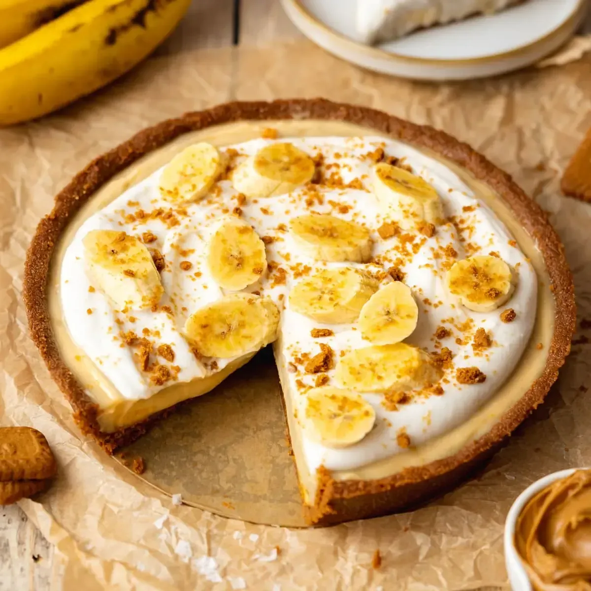 Keto Banana Cream Pie