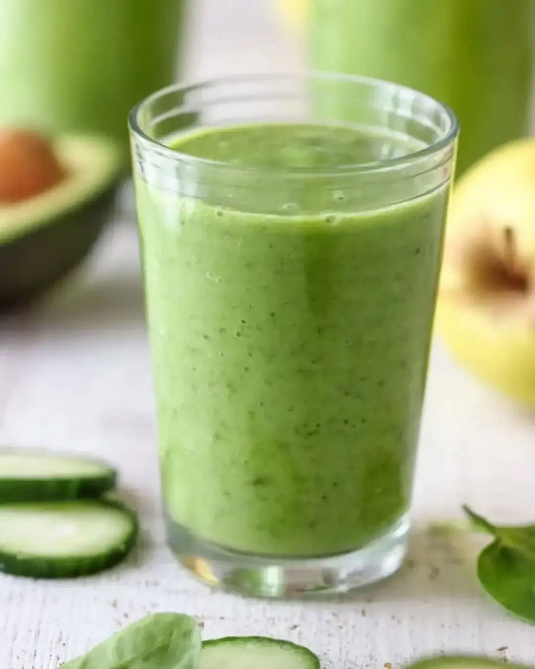 Keto Cucumber Avocado Smoothie