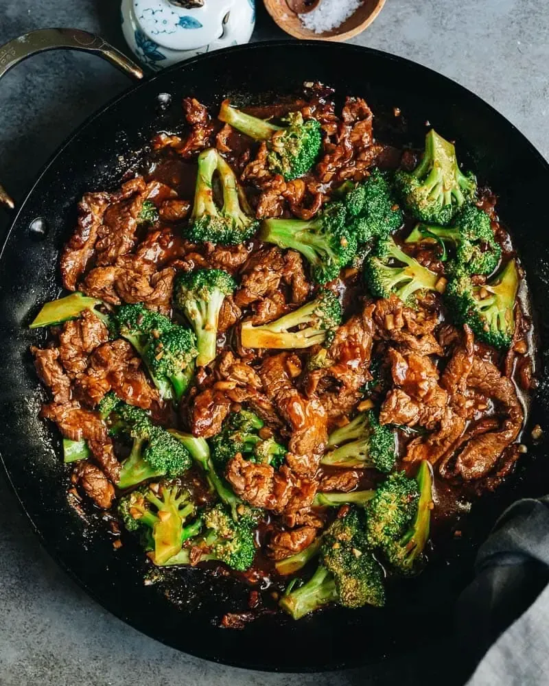 Keto beef and broccoli