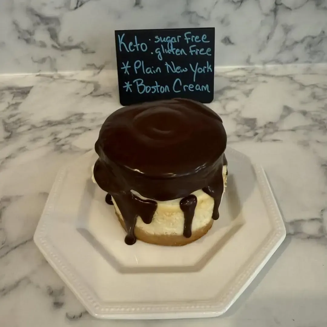 Keto Boston Cream Cake