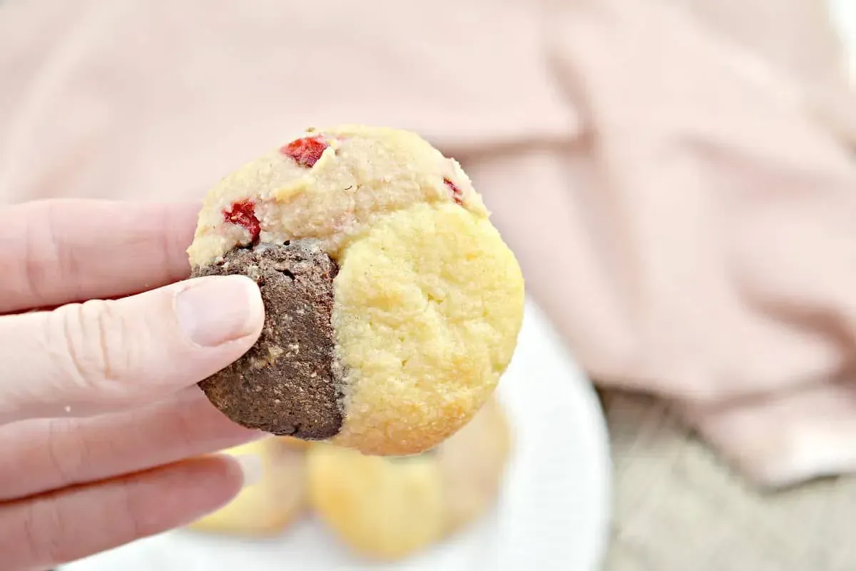 Keto Neapolitan Cookies